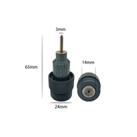 Ensemble d'aiguilles de marquage pneumatiques à points ZIXU, haute dureté, durables, avec pointe de 6 mm pour marquage permanent sur plaque d'acier