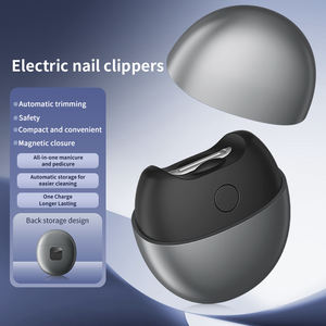 Coupe-<span class=keywords><strong>ongles</strong></span> électrique automatique 2 vitesses à lumière LED pour adultes et bébés Coupe-<span class=keywords><strong>ongles</strong></span> électrique pour femmes avec rangement de la poussière - Product Image 3