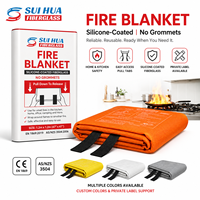 Couverture anti-feu en silicone avec emballage personnalisé pour les marques de détail
