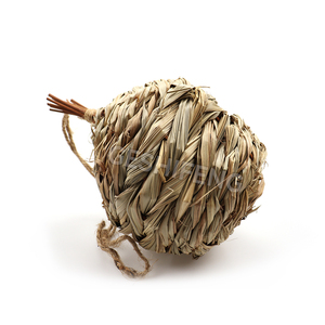 Maison en herbe, cage en herbe naturelle, nid d'oiseau tissé - Product Image 3
