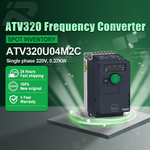 Convertidor de frecuencia Schneider nuevo y original ATV320U04M2C, serie ATV320, monofásico, 220V, 0.37KW, controlador industrial compacto. - Product Image 1
