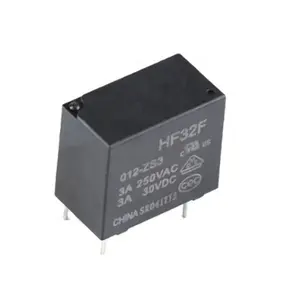 Relais de puissance de composants électroniques 5V/12V/24VDC 3A 5PIN DIP HF32F/012-ZS3 module relais
