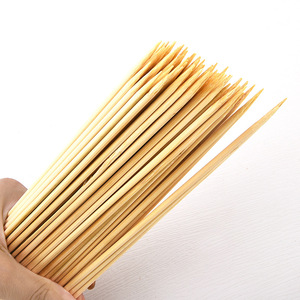 Brochetas de Bambú Reutilizables, Paquete de 200 Unidades, para Barbacoa, Cocina y Repostería, Origen Fujian - Product Image 1