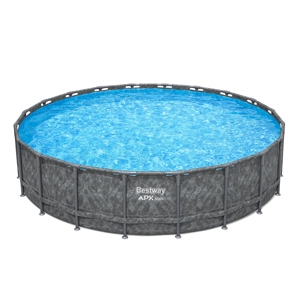 <span class=keywords><strong>Filtre</strong></span> à <span class=keywords><strong>sable</strong></span> pour <span class=keywords><strong>piscine</strong></span> hors sol en acier <span class=keywords><strong>Bestway</strong></span> 561KE 6,10 m x 1,32 m pour famille en extérieur, nouveauté 2025 - Product Image 1