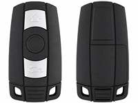 Clé télécommande pour BMW, 3 boutons, 315 MHz, 433 MHz, 868 MHz, système CAS3, transpondeur 46CHIP, entrée sans clé, FCCID KR55WK49127