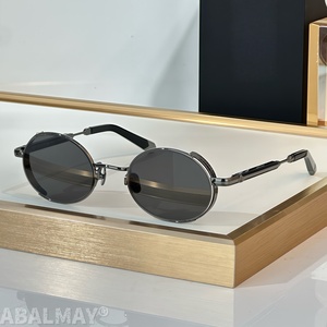 Gafas de Sol MAY the Orang 53-21-145 de Alta Calidad para Hombre y Mujer, Diseño Clásico Punk de Lujo, Titanio UV400, con Caja - Product Image 5