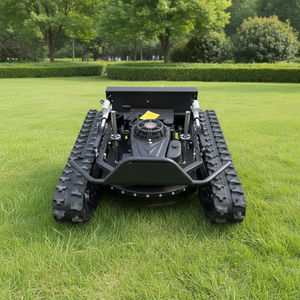 Tondeuse à gazon autotractée de qualité industrielle haute performance, <span class=keywords><strong>moteur</strong></span> diesel 4 temps 196cc 650W, télécommande, agriculture, jardin - Product Image 4