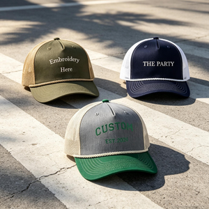 Gorra de Golf con Protección Solar y Logotipo Personalizado, Gorra de Ala Ancha de Alto Rendimiento Diseñada para Proteger a los Golfistas, Gorra Trucker de Tres Tonos - Product Image 6