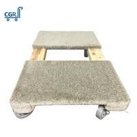 Chariot de transport et de manutention robuste OEM de 1000 lb pour meubles, appareils électroménagers, tapis gris et bois
