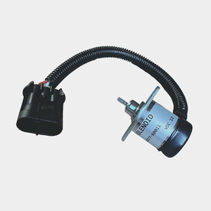 โซลินอยด์วาล์วคูโบต้า 1G577-60011 12V สำหรับควบคุมการปิดเครื่องของรถขุด - Product Image 1