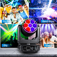 Luz Móvil LED Zoom Wash 7x40W RGBW 4 en 1 DMX512 para Escenarios, DJ, Clubes, Conciertos, Eventos y Teatro