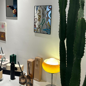 Miroir Mural Réfléchissant Art Déco Fait Main avec Cadre Métallique Motif Serpent Coloré, Impression Artistique, Décoration <span class=keywords><strong>Murale</strong></span>, Affiche pour Mur de Galerie à Domicile - Product Image 4