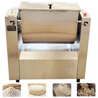 Mélangeur automatique de pâte à pain et à pizza 15kg 25kg 30kg 50kg, machine à pâte électrique commerciale en acier inoxydable pour boulangerie et hôtel