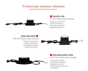 <span class=keywords><strong>Transformateur</strong></span> étanche IP67 personnalisable 220V <span class=keywords><strong>12V</strong></span> CA <span class=keywords><strong>pour</strong></span> lampes basse tension, éclairages sous-marins, fontaines de piscine - Product Image 2