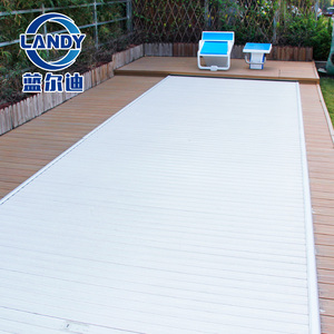 Cubierta Eléctrica Automática <span class=keywords><strong>para</strong></span> Piscina, Cubierta Retráctil Anti-UV e Impermeable <span class=keywords><strong>para</strong></span> <span class=keywords><strong>Piscinas</strong></span> Elevadas - Product Image 4