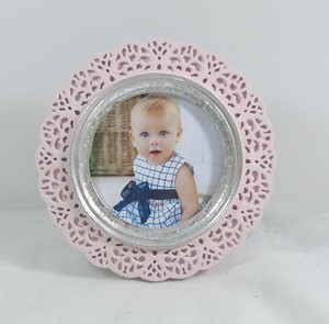 Tùy Chỉnh Ren Chic Cổ Bạc Trang Trí Công Phu Hình Ảnh Hình Ảnh Khung Nhựa Hình Ảnh Khung Cho Tất Cả Các Gia Đình - Product Image 3