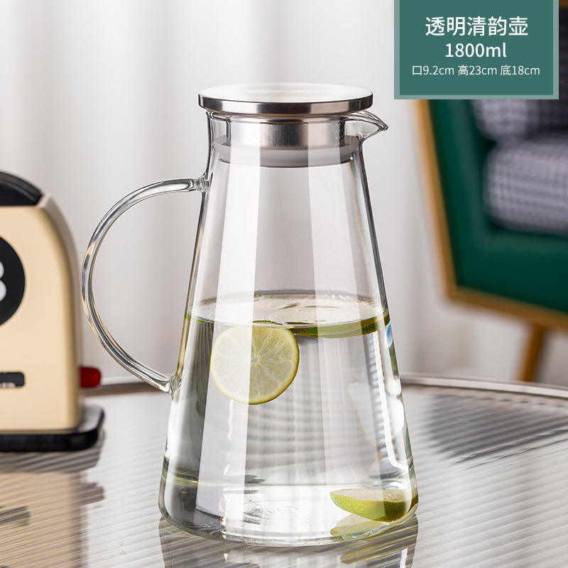 Théière Qingyun transparente 1800ml