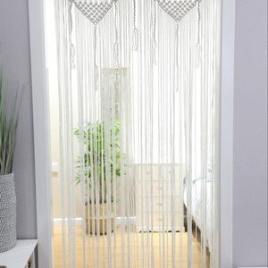 Rideau en corde de coton en gros, rideau en PVC design pour fenêtre et <span class=keywords><strong>porte</strong></span> - Product Image 1
