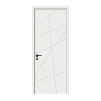 Nouveau design pas cher prix mélamine bois gravé plaque planche de bois Mdf enduit mélamine portes