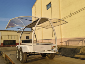 Carroza Fúnebre Eléctrica Negra con Toldo para el Asiento del Conductor, Carroza Fúnebre Dedicada para Salón Funerario - Product Image 2