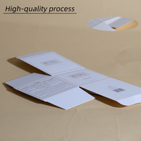 Boîte en carton personnalisée avec insert en papier pour emballage de soins de la peau, idéale pour crème hydratante et crème pour le visage