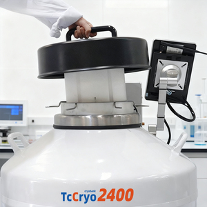 Congelador Criogénico para Almacenamiento de Embriones en Fase de Vapor de Nitrógeno Líquido, Monitoreo de Nivel, Precio de Congelador Criogénico, Nitrógeno Líquido - Product Image 2
