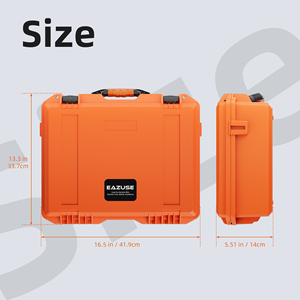 Orange Color Starlink Storage case Outdoor Waterproof Starlink <b>Mini</b> Portable case Starlink <b>Mini</b> Hard Protective Travel case - Product Image 2