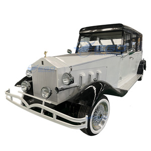 XCEGO Auto Eléctrico Clásico Rolls-Royce Vintage Personalizado, Limo Retro Antigua de 5-6 Plazas con Autonomía de 80-100 km para Parques de Atracciones - Product Image 1