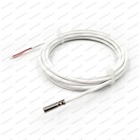 Sonde de température étanche en silicone PT1000 RTD pour congélateur