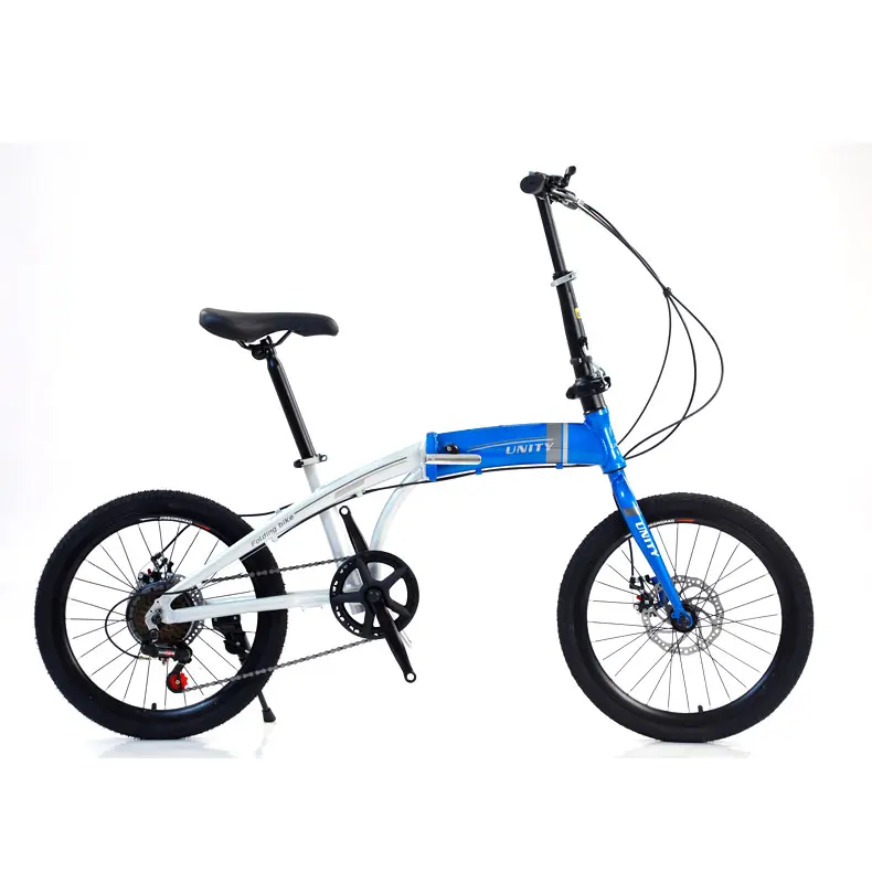 Fabricante de fábrica Stock 20 pulgadas mini bicicleta plegable para adultos ligero estudiante bicicleta plegable carga en coche ciclo plegable