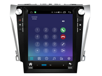 WITSON multimedia player mobil layar vertikal, pemutar multimedia mobil GPS otomatis untuk Toyota Camry 7 XV50 55 2011-2014