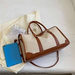 Bolsas de Lona y Cuero de Lujo Personalizadas de Fábrica, Bolsas de Viaje Deportivas Impermeables, Bolsas de Lona Resistentes a Olores al por Mayor con Bolsa para Zapatillas - Product Image 4