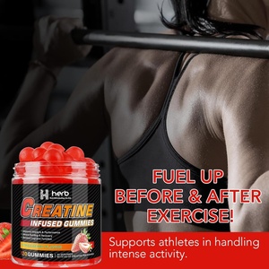 OEM/ODM Marque privée Monohydrate de créatine 5000mg Suppléments gommeux de gestion de l'énergie pour adultes - Product Image 5