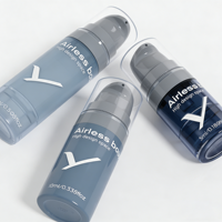 Flacon pompe airless en PP robuste et durable 5ml 10ml 15ml pour crème, lotion corporelle, écran solaire, démaquillant