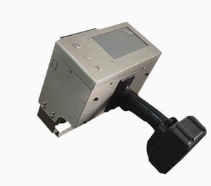 Máquina de Codificación Portátil de 120*30MM, Tipo Escritura Metálica, Estructura de Acero, para Marcar Cilindros, Numerar, Grabar, Etiquetar con Batería - Product Image 1