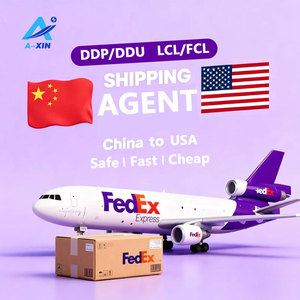 Agente de Carga de China a Estados Unidos A-xin con <span class=keywords><strong>Seguro</strong></span> y Soporte 24/7, Transporte Aéreo/Marítimo/DHL/Federal/UPS/FBA, Logística Puerta a Puerta DDP - Product Image 1