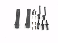 Rail suspendu en acier au carbone et aluminium de haute qualité, accessoires coulissants pour armoire, quincaillerie pour porte de grange coulissante, vente en gros,