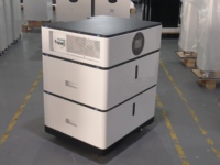 Baterai Lithium LIFEPO4 ESS All-In-One yang Dapat Ditumpuk Paket Baterai LI-FE 32KWH 48V 51.2V 628Ah Dengan Inverter 12Kw