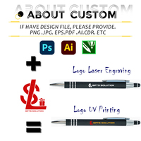 SL Custom Celena Stylus Soft Touch Pen Metal Ballpoint Pen Matt Finishing With Sylus Novelty Design for Touch Screen and Gift
