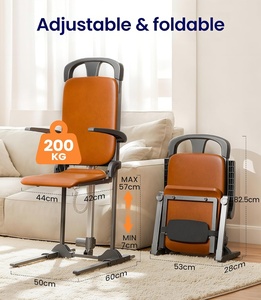 Sollevatore Elettrico da Pavimento per Anziani, Dispositivo di Sollevamento Regolabile in Altezza per Recupero da Cadute, Ausilio per Trasferimento Pazienti Disabili e Assistenza Domiciliare - Product Image 2