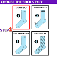 POPSOX Vente en gros de chaussettes unisexes personnalisées avec logo brodé en jacquard, chaussettes en coton, chaussettes amusantes, chaussettes de sport colorées, Socken