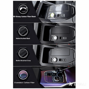 Vinilo Protector para Carrocería de Vehículo, Color Negro Piano Brillante, Cambia de Color, para Envolver Autos - Product Image 4