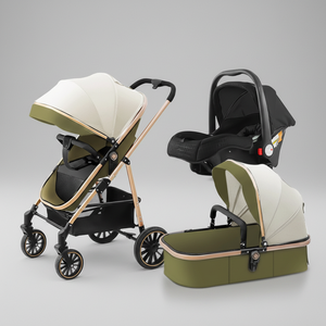 Poussette légère Ying Lai'Er avec cadre en acier inoxydable pour enfants plus grands, capacité de charge de 20 kg, design pliable, absorption des chocs - Product Image 3