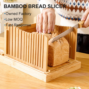 Cortador de Pan y Jamón de Bambú, Creativo, Estilo Europeo, Utensilio de Cocina de Madera Ecológico, Tabla de Cortar - Product Image 6