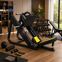Machine de musculation des jambes à charge libre, presse à jambes à 45 degrés, solution tout-en-un pour la maison et les salles de sport en immeuble d'appartements