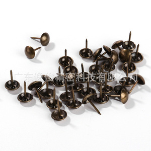 Retro Decorative <b>Sofa</b> Nails 11mm Diameter Bronze Color Durable Furniture Hardware Accessories - Product Image 1