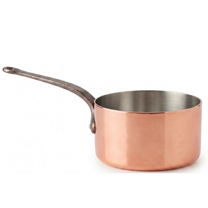 Rose Gold Polished <b>Sauce</b> Pans Frying Pan Utensils Metal Pans For Kitchenware Hotel Restaurantware And Home Use - Product Image 1