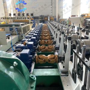 Máquina Formadora de Perfiles HAUAN con Motor, Caja de Engranajes, Bomba y Motor para Rieles de Puertas Industriales Pesadas - 380V, 3 Años de Garantía - Product Image 3