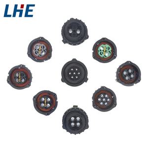 ขั้วต่อไฟฟ้ารถยนต์กันน้ำ<span class=keywords><strong>9</strong></span>ขา <span class=keywords><strong>HD10</strong></span>-<span class=keywords><strong>9</strong></span>-<span class=keywords><strong>1939PE</strong></span> DT HD Series พร้อมขั้วต่อทองเหลืองและตัวเรือนไนล่อน - Product Image 3