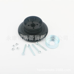 Scooter Eléctrico Síncrono Little Dolphin de 120V con Ruedas de Goma PU Silenciosas y Resistentes al Desgaste, Accesorios para Scooter Neumático - Product Image 4